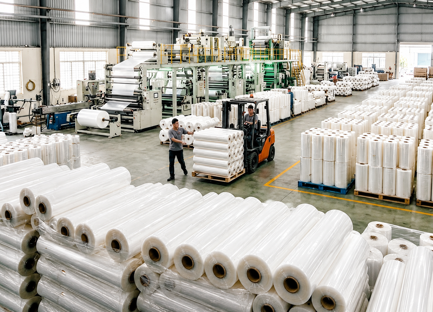 Hoạt động sản xuất vật tư đóng gói của Công ty Thái Sơn